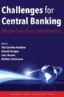Challenges for central banking : perspectives from Latin America - Book