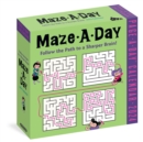 Maze-A-Day Page-A-Day Calendar 2024 : Follow the Path to a Sharper Brain! - Book