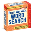 Brain Workout Word Search Page-A-Day Calendar 2024 : 366 Days of Fun-to-Solve Puzzles Designed to Stretch Your Brain - Book