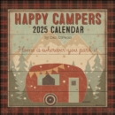 Happy Campers 2025 Wall Calendar - Book