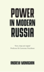 Power in Modern Russia : Strategy and Mobilisation - Book