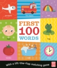 First 100 Words : A board book with a lift-the-flap matching game - Book