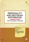 Personality and Individual Differences : Revisiting the Classic Studies - eBook