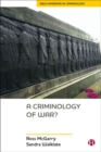 A Criminology of War? - Book