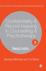 Confidentiality & Record Keeping in Counselling & Psychotherapy - Book