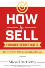 How to Sell : Even When You Don't Want To - eBook