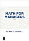 Math for Managers - Book