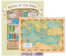 Bible and Mediterranean Poster Set : The Books of the Bible and Mediterranean World of the First Century Map - Book