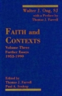 Faith and Contexts : Further Essays 1952 1990 - Book