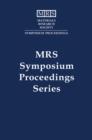 MRS Proceedings Defect-Interface Interactions : Volume 319 - Book
