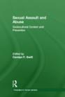 Sexual Assault and Abuse : Sociocultural Context of Prevention - Book