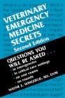 Veterinary Emergency Medicine Secrets - Book