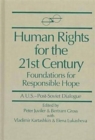Human Rights for the 21st Century : Foundation for Responsible Hope - Book
