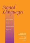 Signed Languages : Discoveries from International Research - Book