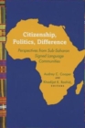 Citizenship, Politics, Difference - Book