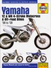 Yamaha YZ & WR 4-Stroke Motocross & Off-Road Bikes, '98 to '08 - Book