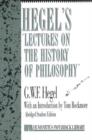 Hegel's Lectures On History Of Philosophy - Book