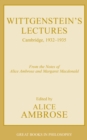 Wittgenstein's Lectures : Cambridge, 1932-1935 - Book