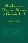 Studies in the Personal Names of Genesis 1-11 - Book