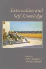 Externalism and Self-Knowledge - Book