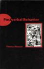 Postverbal Behavior - Book