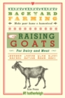 Backyard Farming: Raising Goats - eBook