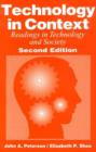 Technology in Context : Readings in Technology and Society - Book