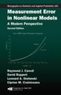 Measurement Error in Nonlinear Models : A Modern Perspective, Second Edition - Book