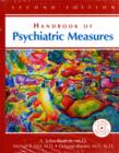 Handbook of Psychiatric Measures - Book