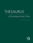 Thesaurus of Psychological Index Terms (R) - Book