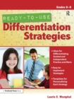 Ready-to-Use Differentiation Strategies : Grades 6-8 - Book