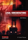 Legal Considerations for Fire & Emergency Services - Book