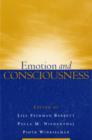 Emotion and Consciousness - Book