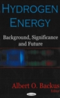 Hydrogen Energy : Background, Significance & Future - Book