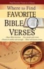 Where to Find Favorite Bible Verses - Book