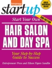 Start Your Own Hair Salon and Day Spa : Your Step-By-Step Guide to Success - Book