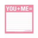 You + Me Sticky Note - Book