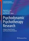 Psychodynamic Psychotherapy Research : Evidence-Based Practice and Practice-Based Evidence - eBook