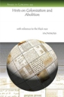 Hints on Colonization and Abolition : With reference to the black race - Book