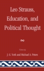 Leo Strauss, Education, and Political Thought - eBook