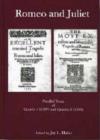 Romeo and Juliet : Parallel Texts of Quarto I (1597) and Quarto 2 (1599) - Book