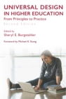 Universal Design in Higher Education : From Principles to Practice - Book