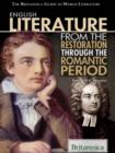 English Literature from the Restoration through the Romantic Period - eBook