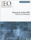 Research at the IMF : relevance and utilization - Book