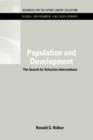 Population and Development : The Search for Selective Interventions - Book
