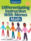 Differentiating Instruction With Menus : Math (Grades 6-8) - Book