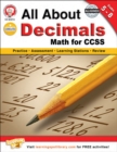 All About Decimals, Grades 5 - 8 : Math for CCSS - eBook