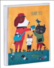 Doggy Thank You Notecard Set - Book