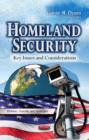 Homeland Security : Key Issues & Considerations - Book