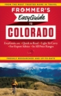 Frommer's EasyGuide to Colorado - Book